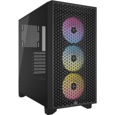 Corsair iCUE 3000D RGB AIRFLOW Black számítógép ház