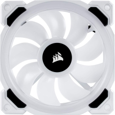Corsair LL120 RGB 120mm Dual Light Loop ház hűtő ventilátor fehér 3db (CO-9050092-WW) (CO-9050092-WW) hűtés