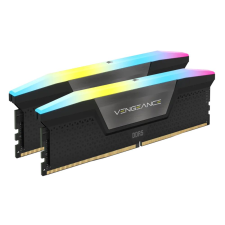 Corsair RAM Memory Kit VENGEANCE® RGB - 96 GB (2 x 48 GB Kit) - DDR5 5200 MHz C38 (CMH96GX5M2B5200C38) memória (ram)