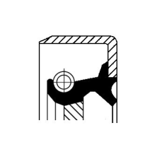 CORTECO Tömítőgyűrű, differenciálmű CORTECO 19027904B autóalkatrész