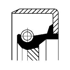 CORTECO Tömítőgyűrű, főtengely CORTECO 12011464B kormányvezérlő és kiegészítői