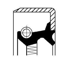 CORTECO tömítőgyűrű, sebességváltó CORTECO 12012768B autóalkatrész