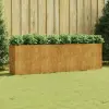  Corten acél kerti magaságyás 280x40x80 cm