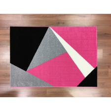 CORTINATEX Barcelona 198 pink geometriai mintás szőnyeg 120x170 cm lakástextília