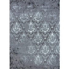 CORTINATEX Elite 23282 szürke damaszt mintás szőnyeg 240x330 cm lakástextília