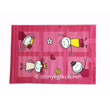 CORTINATEX SH Bambino 2107 pink színű gyerekszőnyeg 160x230 cm lakástextília