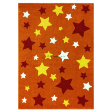 CORTINATEX Trendy Kids Narancs csillagos D234A szőnyeg 160x230 cm lakástextília