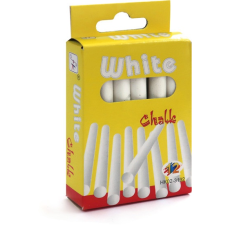 Corwell SchoolArt Táblakréta Fehér 12 darab/doboz kreatív és készségfejlesztő