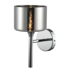 Cosmolight glamour modern fali lámpa copenhagen króm átlátszó cosw01059ch világítás