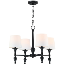 Cosmolight klasszikus csillár austin fekete cosp04166bk-wh világítás
