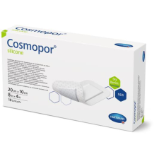 Cosmopor silicone szigetkötszer (20x10 cm; 10 db) gyógyászati segédeszköz
