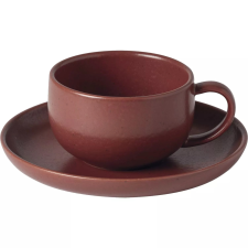 Costa Nova Pacifica Kávés csésze és alátét, űrtartalom: 0,22 liter, cayenne bögrék, csészék