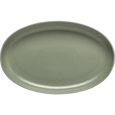 Costa Nova "Pacifica" ovális tál, hossza: 320 mm, szélesség: 205 mm, articsóka tányér és evőeszköz