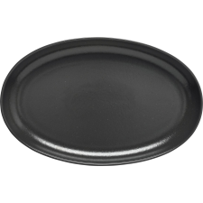 Costa Nova "Pacifica" ovális tál, hossza: 320 mm, szélesség: 205 mm, mag szürke tányér és evőeszköz