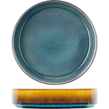 Cosy & Trendy Sekély tányér, Cosy&Trendy Quintana 19,5 cm, kék tányér és evőeszköz
