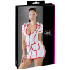 Cottelli Collection Cottelli Nurse - nővérke jelmez ruha (fehér)