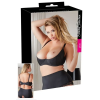 Cottelli Cottelli Plus Size - merevített mellemelő (fekete) (85D)