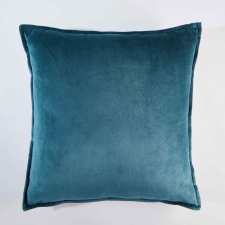 COTTON VELVET párna, kék 45 x 45cm lakástextília
