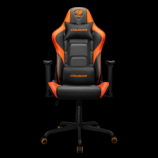 Cougar Armor Elite Gamer szék - Fekete/Narancssárga (CGR-ARMOR ELITE-O) forgószék