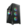 Cougar Duoface Pro RGB Számítógépház - Fekete