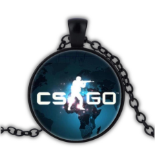 Counter Strike CS GO üveges nyaklánc nyaklánc