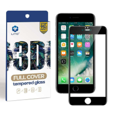 Cover Apple iPhone 6/6S Plus Lito 3D HD Full Cover Üvegfólia - Fekete mobiltelefon kellék