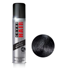 Cover Hair hajtő színező spray, fekete, 100 ml hajfesték, színező