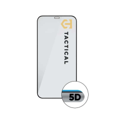 Cover Tactical Glass Shield 5D sklo pro Apple iPhone 12/12 Pro fekete mobiltelefon kellék