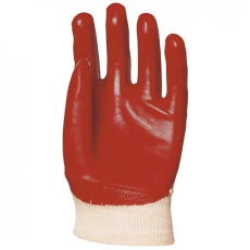 Coverguard 3510 MÁRTOTT PVC KESZTYŰ, BORDÓ, SAV/LÚG/OLAJÁLLÓ, 27CM-ES_10 (G)