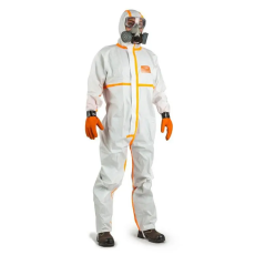 Coverguard 44501 ÚJ! COVERCHEM 4M40 OVERALL FEHÉR S (G)