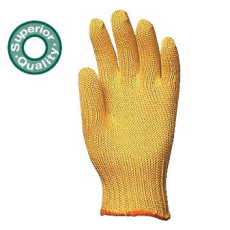 Coverguard 4620 KÖTÖTT VASTAG SÁRGA KEVLAR munkavédelmi KESZTYŰ, VÁGÁSBIZTOS, HŐÁLLÓ