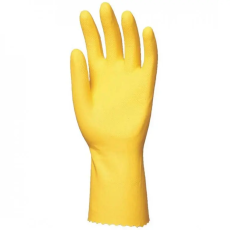 Coverguard 5029 HTG SÁRGA GUMIKESZTYŰ, 30CM/0,5MM, PAMUTBOLYHOZOTT BELSŐ_L (G)