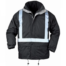 Coverguard 5BODNS BODYGUARD FEKETE 4/1 TÉLIKABÁT, FÉNYVISSZAVERŐ CSÍKKAL_S (G)