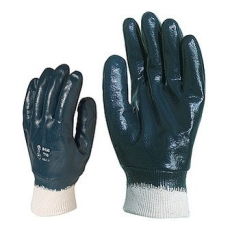 Coverguard 9449 kézháton csuklóig teljesen mártott kék NITRIL Coverguard munkavédelmi kesztyű