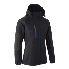 Coverguard Antilope női softshell dzseki fekete/kék