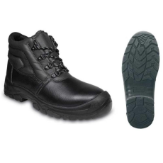 Coverguard Bakancs Azurite S3 orrborításos bőr acélkapli+talp fekete 47