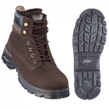Coverguard Bakancs Marble S3 barna nubukbőr kompozit lábujjvédő PU barna/fekete 39 munkavédelmi cipő