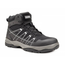 Coverguard Bakancs Schorl S3 sport fényvisszaverő csíkkal fekete 42 munkavédelmi cipő