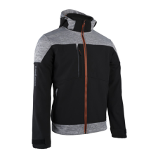 Coverguard BANJO FEKETE/SZÜRKE SOFTSHELL DZSEKI, NARANCS CIPZÁR_4XL munkaruha