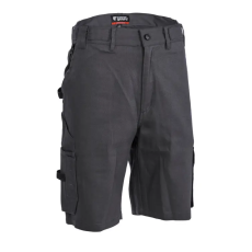 Coverguard Bermuda Commander gumírozott derék (100%pamut 260g/m2) szürke 3XL