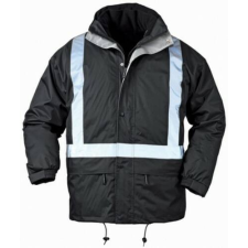 Coverguard Bodyguard fekete 4/1 télikabát (fekete, XL) munkaruha