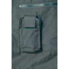 Coverguard Cariste kifordíth. kék mellény/szürke polárbéléssel (fekete, szürke, XL)