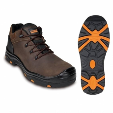 Coverguard Cipő Topaz S3 SRC HRO hőálló talpú kompozit barna/narancs/fekete 44