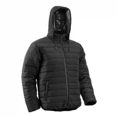 Coverguard Dzseki Yaki bélelt rejtett kapucni magas gallér fekete 4XL