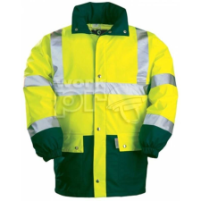 Coverguard Esőköpeny Fluo 4:4 lélegző vízhatlan (150g/m2) narancs S láthatósági ruházat