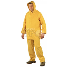 Coverguard Esőruha PVC sav és lúgálló kapucnis sárga 2XL