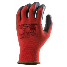 Coverguard Eurogrip 13l850 tenyerén latex mártott piros védőkesztyű védőkesztyű