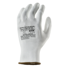Coverguard Eurolite 13p100 fehér precíziós pes kesztyű, pu tenyér