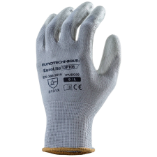 Coverguard Eurolite 13p105 szürke precíziós pes kesztyű, pu tenyér védőkesztyű