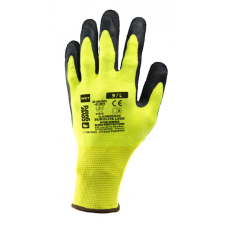 Coverguard Eurolite L500 HI-VIZ védőkesztyű (sárga, 8) védőkesztyű